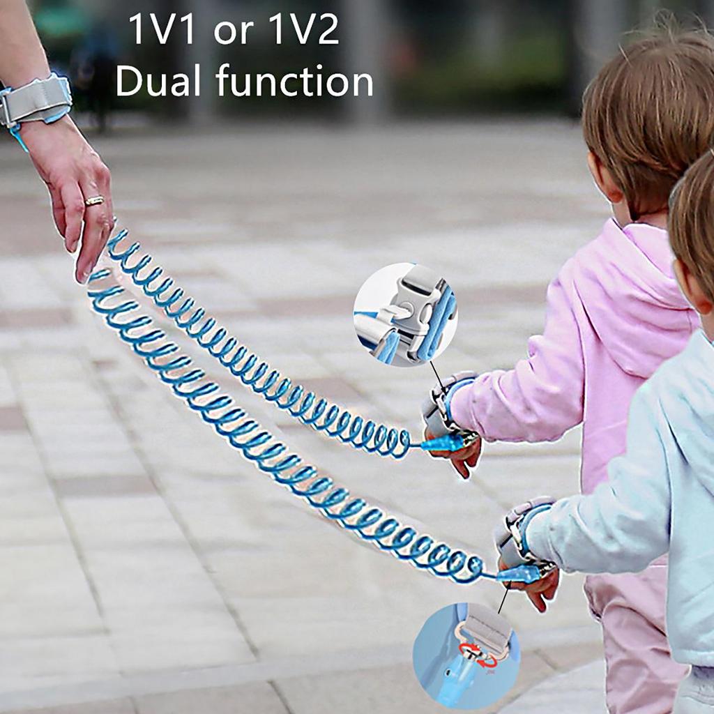 Child Safety Anti-Lost Harness with Lock and Bracelet