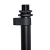 Shure by Gator SH-RBMICSTAND10 Microphone Stand, Straight Type, Vibration-Dampening 10" Round Base