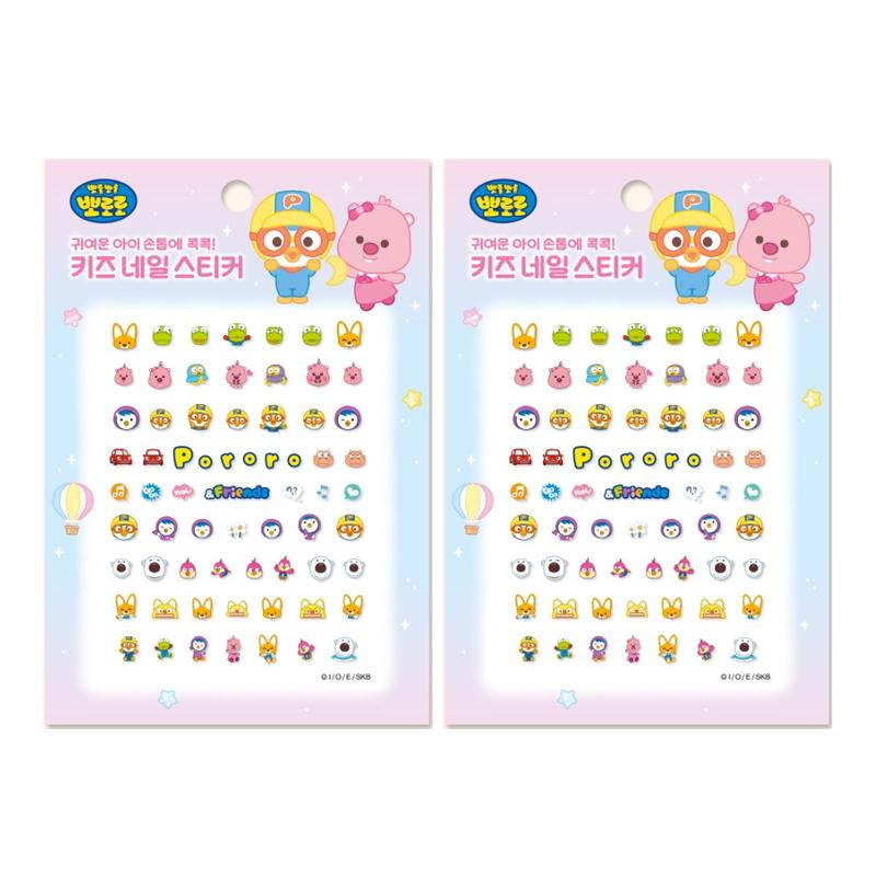 

Made In Korea – Pororo Kids Nail Sticker (10 Options) #PO10 X 2pcs