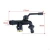 1 in 2 Out Outdoor Faucet Brass Simple to Use Cold Water Multipurpose Bibcocks for Hotel