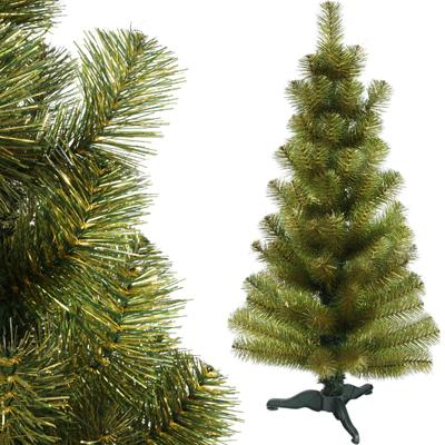 Artificial Christmas Tree Green and Gold Goliath 90 Cm, Polish Production, Highest Quality
