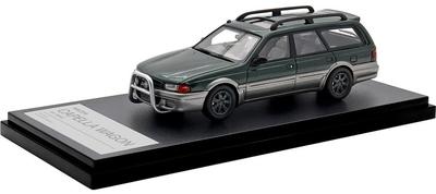 INTERALLIED Hi Story Scale Mazda CAPELLA WAGON FX Verde Marina Prata Acabamento HS506GR 1/43 (1994) Mica/Metálico Silencioso, Modelo,