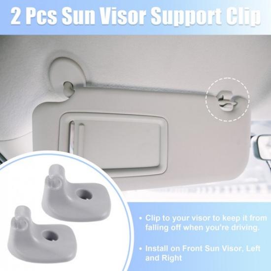 Plastic Sun Visor Support Clip Retainer Single  for Chrysler 200 2011-2014
