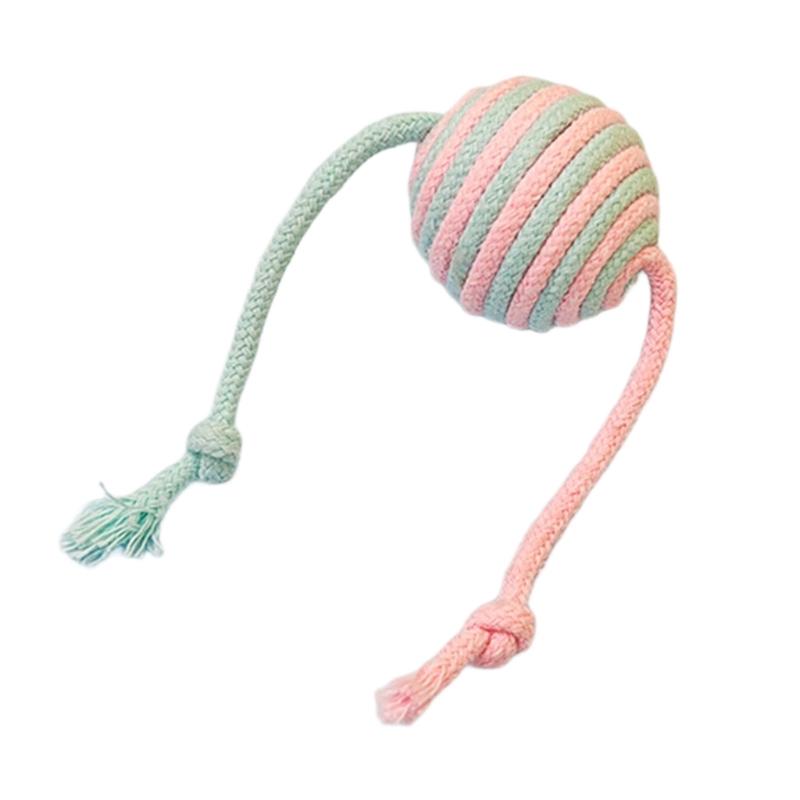 Sisal Balls for Cats Teasing Indoor Exercising Enrichment Cats Chew Toy Hunting Teething Cats Teasing Supply 6PCS