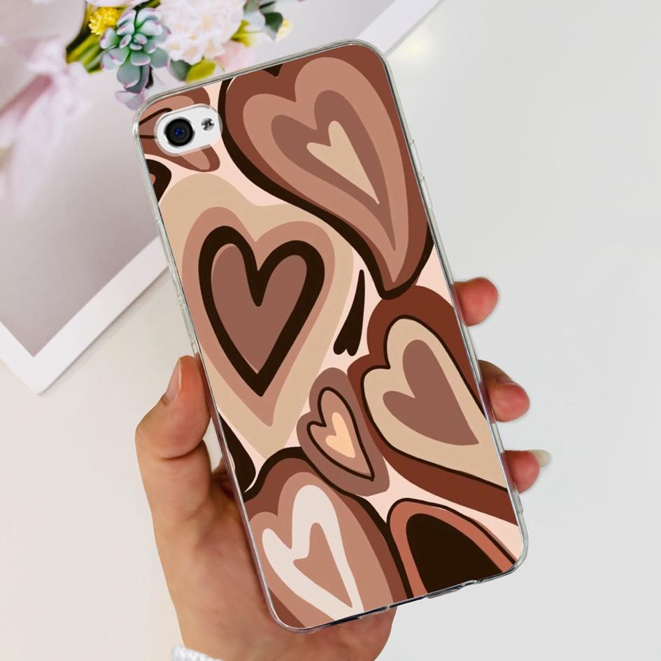 For iPhone 4 Case 3.5" Cute Cartoon Leopard Transparent Silicone Soft Cover For iPhone 4s iPhone4 Funda iPhone4s Shockproof Capa