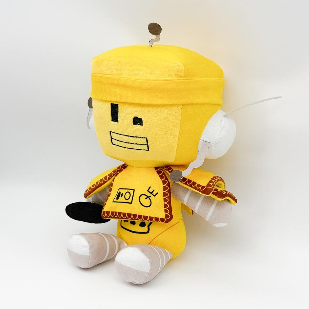 Yellow Robot Something Evil Will Happen Game Merchandise Plush Toys Kids Game Fan Halloween Christmas Gift Home Decor Funny Doll