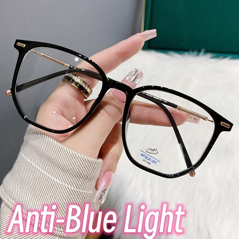 

Fashion Men Women Vintage Square Frame Myopia Glasses Luxury Anti-Blue Light Diopter Eyewear Ultralight Unisex Short Sight Eyeglasses