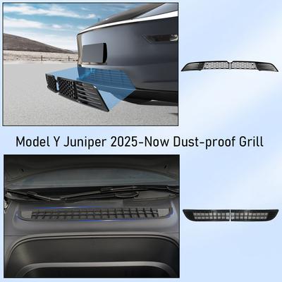 Pro Tesla Model Y 2025 Juniper Spodní nárazník Síťka proti hmyzu Vnitřní mřížka větracího otvoru Prachotěsný Kryt Větracího otvoru Přední kryt odolný proti hmyzu