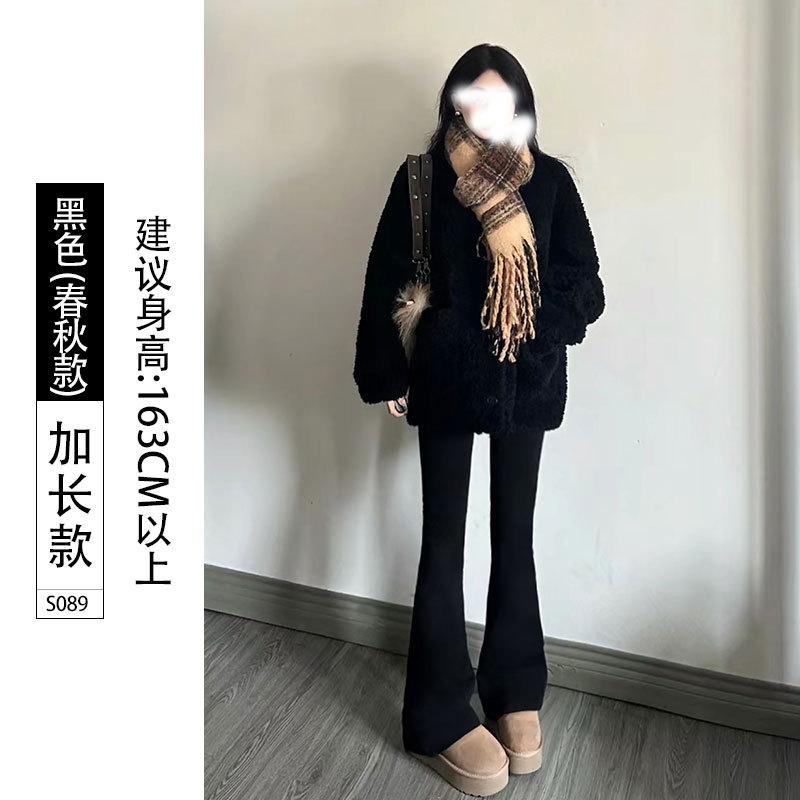 Micro-pull Shark Pants Women's Outer Wear Leggings Pants Spring and Autumn New Tight Hip Lift Bodybuilding Horn Yoga Pants