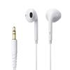 Elecom Earphones Wired In-Ear Type 3.5mm 3-Pole Cable Length 1.2m White EHP-F14IAWH