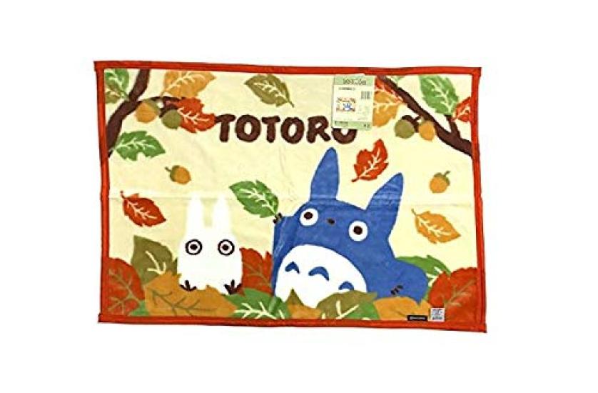 Marushin Ghibli My Neighbor Totoro 70 x 100 Picking Up Fallen 1125006700 Throw, Approx. cm, Leaves,