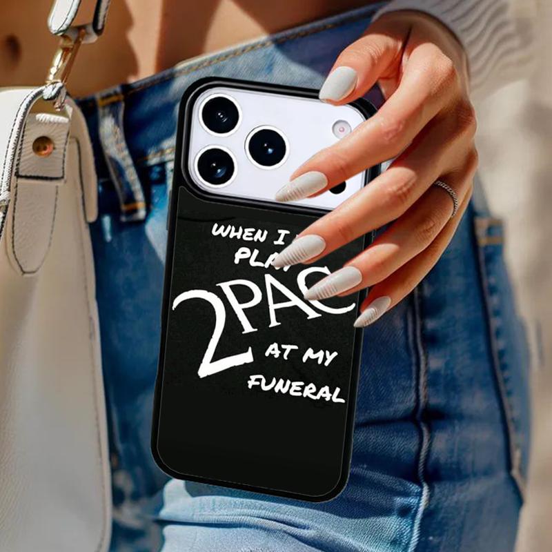 

2Pac Tupac Shakur signed Rap Rapper Phone Case For iPhone 17 Air 14 15 13 12 Max Cover For Apple 15 16 16e 11 Pro Max Plus Coque iPhone 16pro