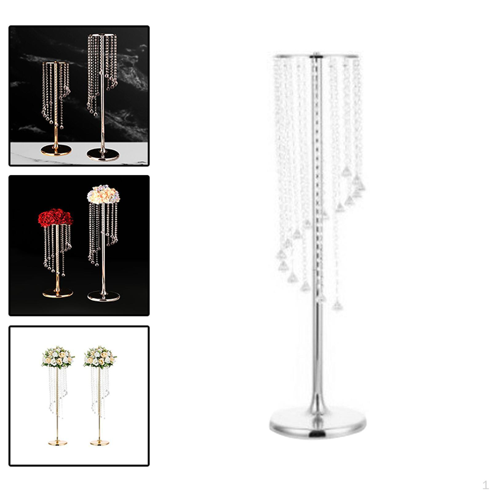 

Стойка для цветочных композиций для церемоний и торжеств 15cmx20cmx50cm серебряный