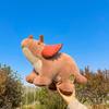 Simulation Dinosaur Doll Doll Triceratops Plush Toy Doll For Children'S Birthday Gift