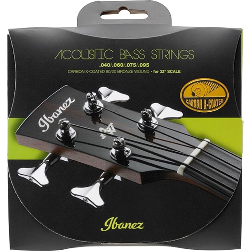 Ibanez Carbon Coated Strings for 32" Scale Acoustic Bass IABS4XC32