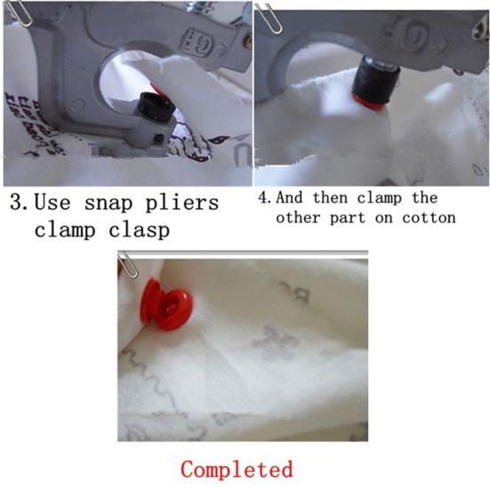 Clești de fixare Buton de fixare Mâner Presă de mână Presă de clemă Instrument de cusut artizanat