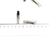 30/100Pack Flat Single Prong Alligator Hair Clips DIY Bows 3.5cm(100Pack)