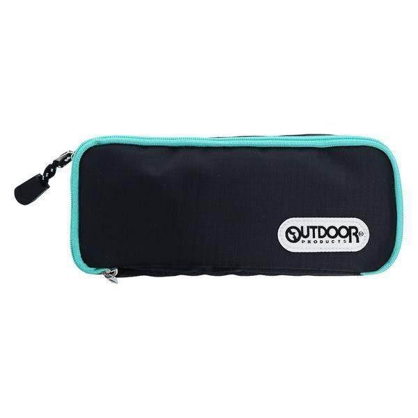 

Sunstar Outdoor W Ripstop Double Zipper Pen Case Black Gray Khaki Black