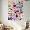 Stylish Graffiti Pattern Home Decor Tapestry, Wall Hanging, Decorative RV Wall Cloth.MGT0918496