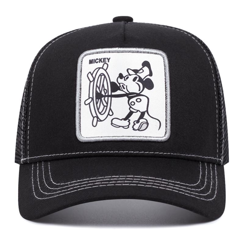 High Quality Brand Anime Cartoon Snapback Cotton Baseball Cap Men Women Hip Hop Dad Mesh Hat Trucker Hat Dropshipping