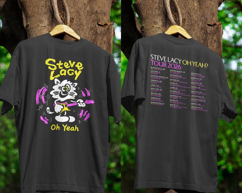 Steve Lacy Oh Yeah Tour 2026 T-Shirt