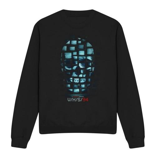 V/H/S/94 Unisex Adult Skull Key Art Sweatshirt
