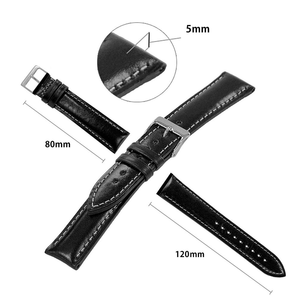 CASSIS MARSEILLE Calfskin Watch Strap with Waterproof Dark Includes Replacement U1018210064020M Backing, 20mm, Blue, Tool,
