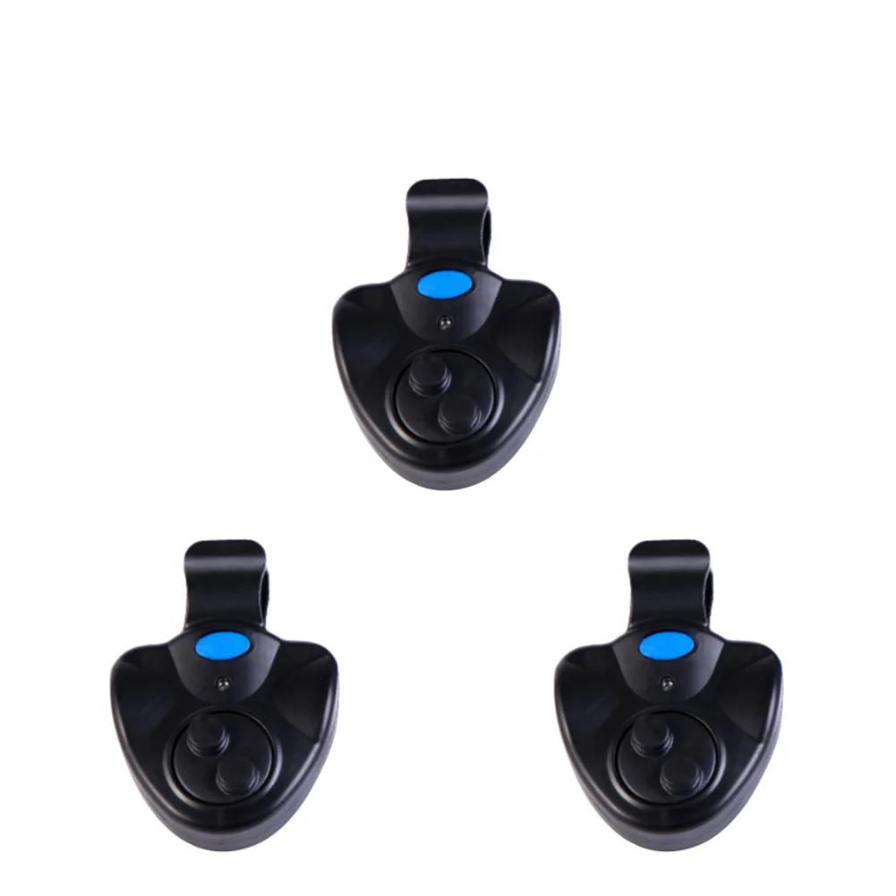 1-10PCS LED Light Fishing Alarms Portable Carp Bite Alarm Fishing Line Gear Alert Indicator Buffer Fishing Rod Loud Alarm