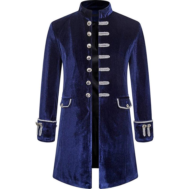 2025 European & American Medieval Vintage Men's Formal Coat
