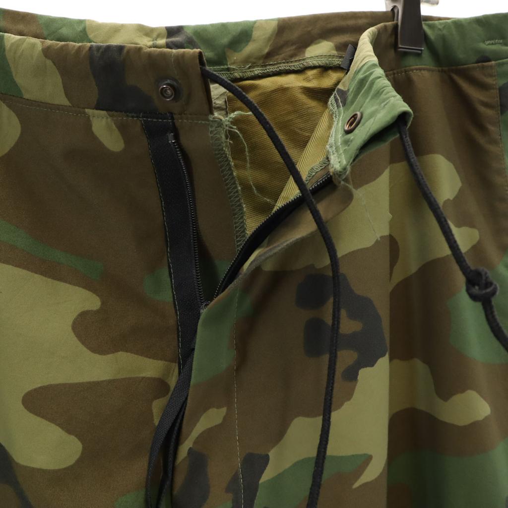 US ARMY 90er Jahre Goretex Old Woodland Ente Militärhose M Khaki Tarnung Herren Gebraucht