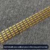 Reflective Dashed Line Sticker for Cars & Motorcycles - Waterproof Decal