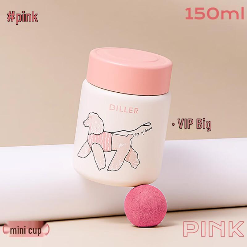 Dilabear Portable Mini 316L Stainless Steel Insulated Cup