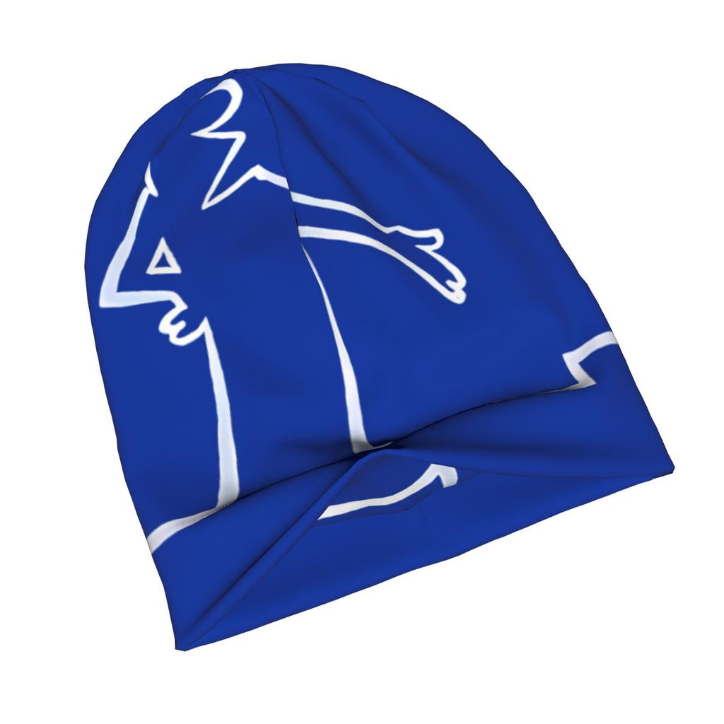 ZLIENSZUS Adult Beanie Hat with La Linea Art Comic - Minimalist Line Drawing Suitable for Streetwear, Layering Winter Outfits, Fall Fashion, Casual We