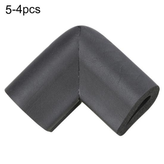 4Pcs U Shape Safety Baby Anti Collision Table Desk Edge Corner Protector Cover 4pcs чёрный