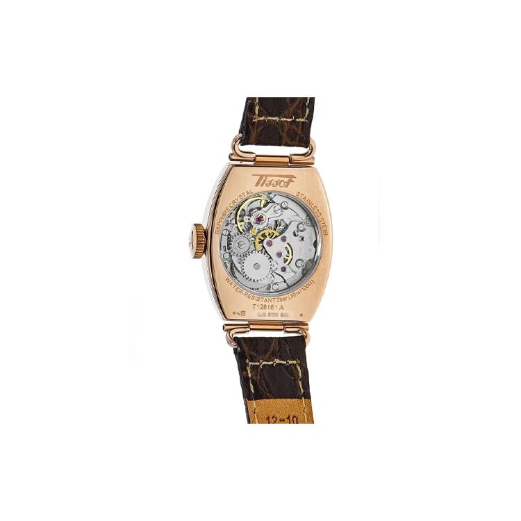 Tissot Porto Collection Porto Collection Automatic Mechanical Movement Women's Watch 22*30.1mm White Dial T128.161.36.012.00