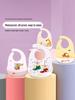 Waterproof Silicone Baby Bib - Large, Wash-Free, Drool & Meal Bib for Newborns and Children