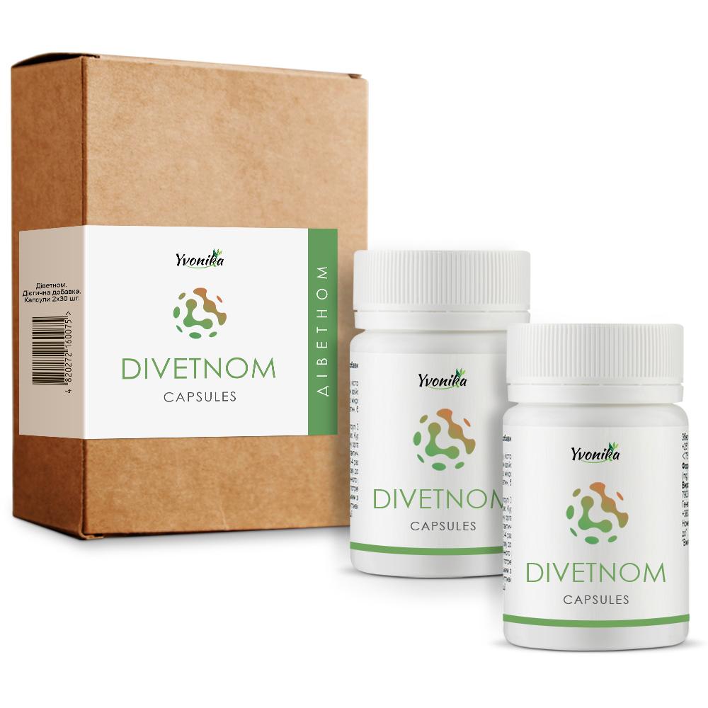 

Діветном (Діветном) для підтримки маси та енергії | 30 капсул
