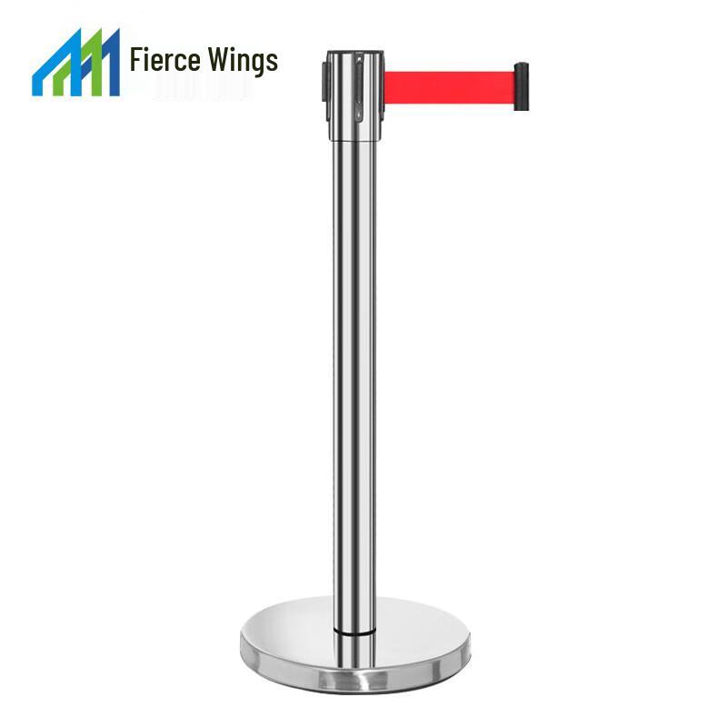 Retractable Queue Barrier Post