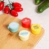 1/4Pcs Mini Salad Dressing Ketchup Squeeze Jar Container Plastic Portable Sauce Box Bottles Honey Condiment Container For Lunch