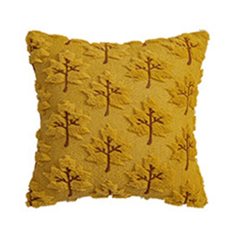 Fall Leaf Pattern Velvety Soft Pillow Cover Cozys Decorative Throw Pillow Case For Living Room Bedroom