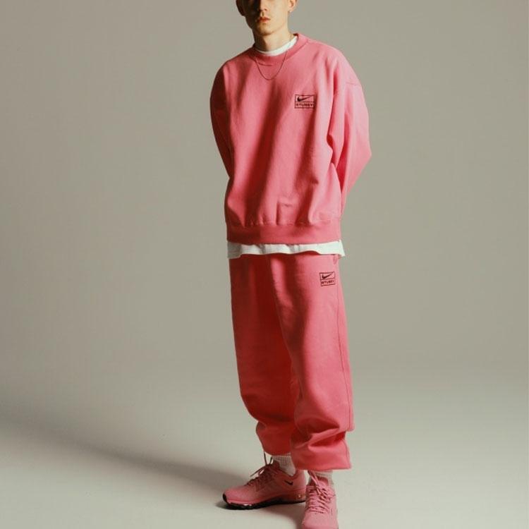 New Nike Nike X Stussy FW22 FW22 Sports Pants Unisex Pink DO5297-670