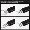 USB Type C Micro USB OTG Card Reader 5in1 Multi Function Portable Adapter Expand Storage for Memory Cards