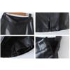 V-shaped Design Exposed Navel PU Leather Skirt Women Sexy Package Hip Side Slit Shorts Skirts Harajuku Streetwear Female Bottoms