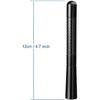 Eightwood Motorcycle Radio Antenna Carbon Fiber Mast Replacement for Davidson 1989-2019 Touring Electra Glide Road 2-Pack