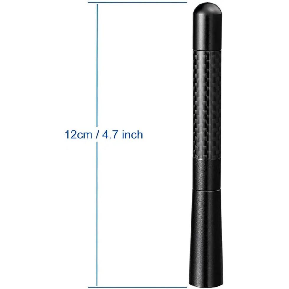 

Eightwood Motorcycle Radio Antenna Carbon Fiber Mast Replacement for Davidson 1989-2019 Touring Electra Glide Road 2-Pack
