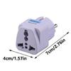 EU to US Adapter Travel Conversion Plug for Travelling Compatibility with Same Port Outlets Across Europe and Asian