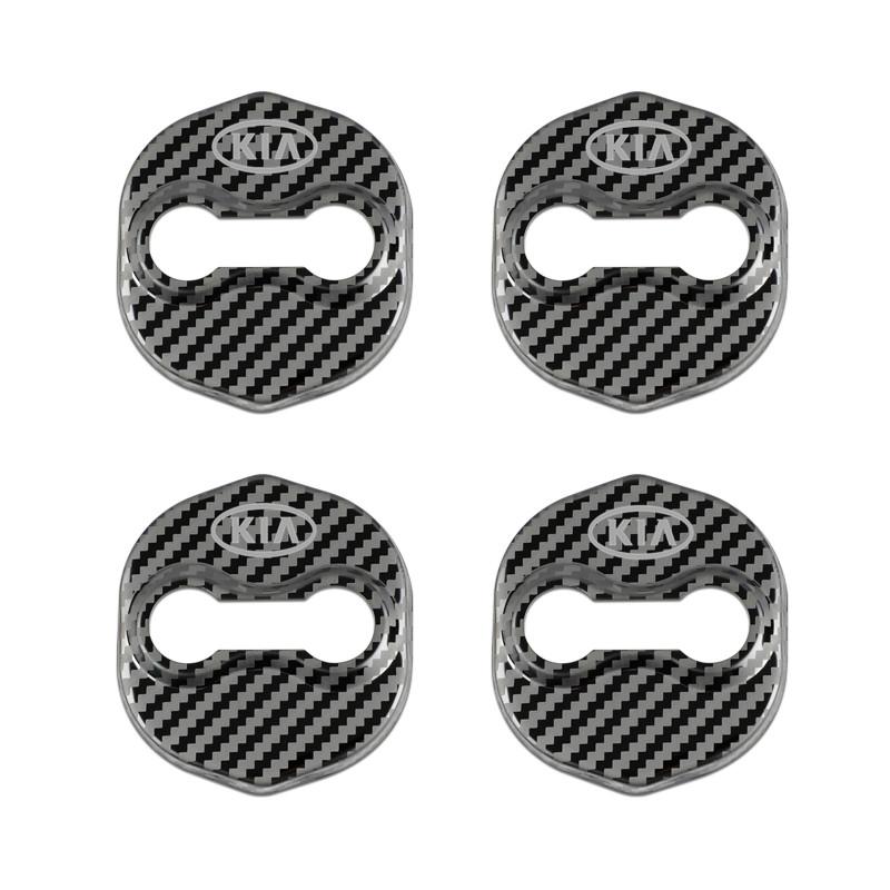 For KIA Sportage Rio Ceed Picanto K5 K9 Sorento Auto Door Lock Protective Cover Car Styling Auto Accessaries Sticker