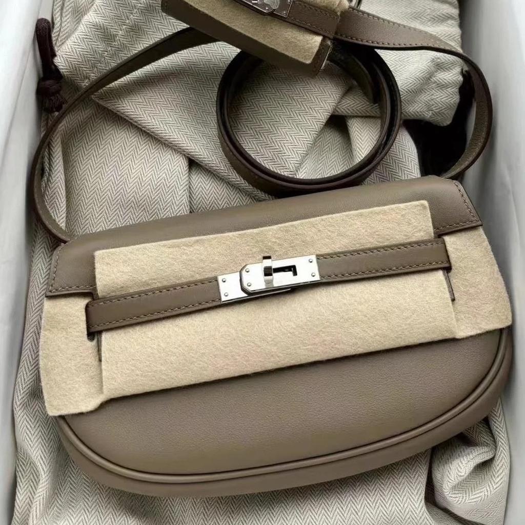 Women's bag new bag two-in-one first-layer cowhide mini messenger bag Tangyuan fanny bag leather small satchel
