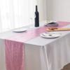 Glitter Table Runner Metallic Dining Table Decoration 180x30cm Long Tablecloth  Baby Shower