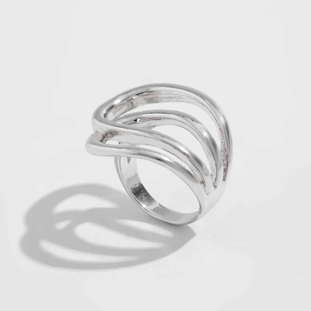 Accessories, Wind Irregular Metal Bracelet, Personalized Opening Convex Bracelet Set